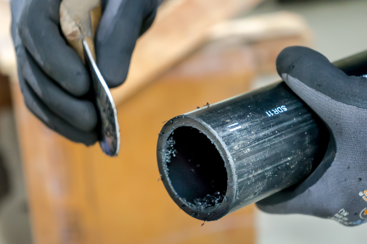 Qualität durch vorbereitende Handarbeit