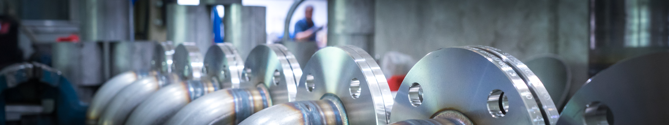 Stoll Abwassertechnik - Schweißer bei der Arbeit